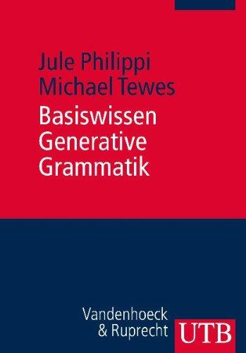 Basiswissen Generative Grammatik