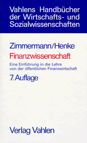 Finanzwissenschaft