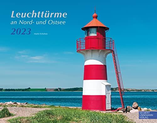 Leuchttürme Kalender 2023 | Wandkalender Nordsee/Ostsee (58 x 45,5 cm): Großformat-Kalender 58 x 45,5 cm