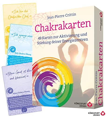 Chakrakarten: 49 Karten zur Aktivierung und Stärkung deiner Energiezentren (Chakren Buch und Chakra Karten): 49 Karten zur Aktivivierung und Stärkung deiner Energiezentren