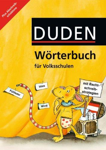 Duden Wörterbuch - Österreich: 2.-4. Schuljahr - Wörterbuch mit Abschreibschablone