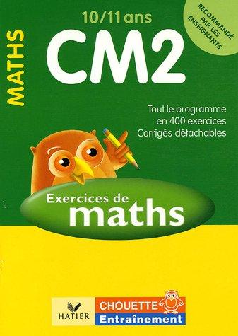 Exercices de maths CM2, 10-11 ans