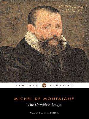 The Complete Essays (Penguin Classics)