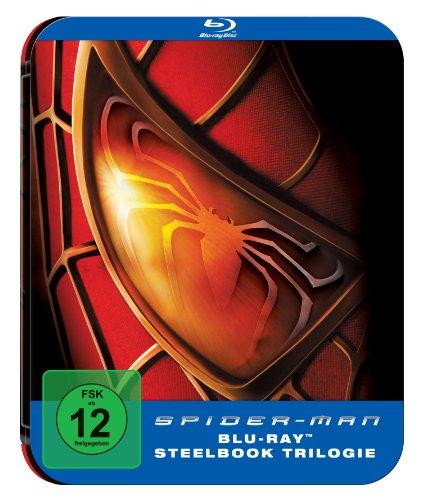 Spider-Man 1-3 (Steelbook) [Blu-ray] [Limited Edition]