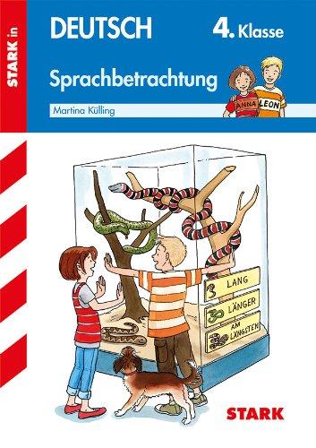 Training Grundschule - Deutsch Sprachbetrachtung 4. Klasse