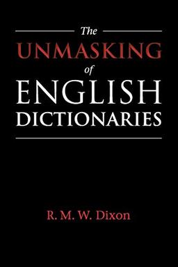 The Unmasking of English Dictionaries