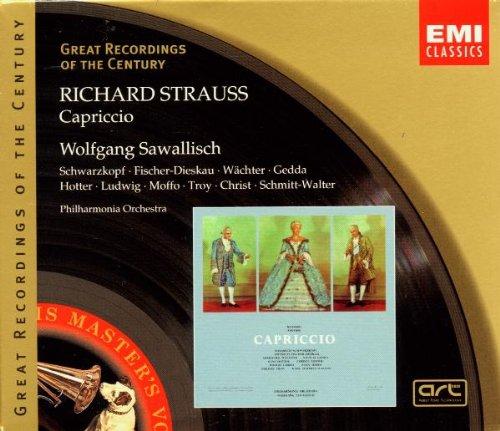 Strauss, Richard - Capriccio / Schwarzkopf · Wächter · Fischer-Dieskau · Gedda · Hotter · Ludwig · Philharmonia Orchestra · Sawallisch