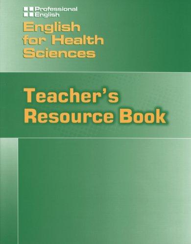 English for Health Sciences: Teacher's Resource Book