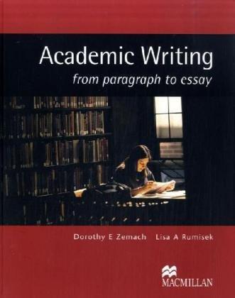 Academic Writing: from paragraph to essay