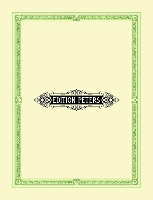 Piano Works -- Variations, Piano Pieces Und Studies (Edition Peters)