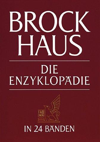 Brockhaus Enzyklopädie, 20. Aufl., 24 Bde. m. Erg.-Bdn., Bd.1, A-Ap