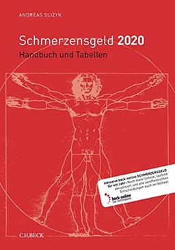 Schmerzensgeld 2020: Handbuch und Tabellen