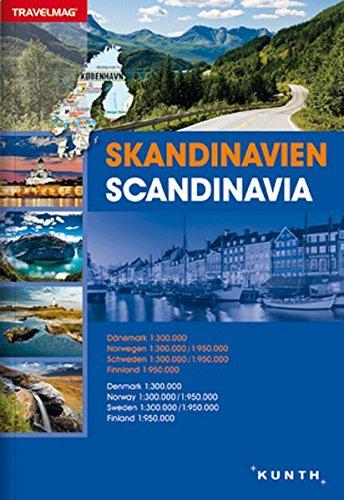 Reiseatlas Skandinavien: 1:300000 / 1:950000 (KUNTH Reiseatlanten)