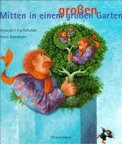 Mitten in einem großen Garten