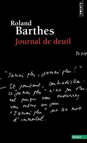 Journal de deuil : 26 octobre 1977-15 septembre 1979