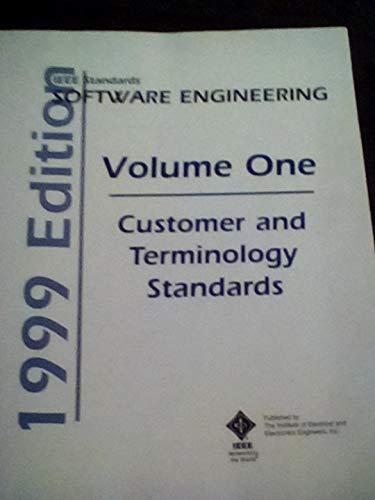 Customer and Terminology Standards (IEEE Software Engineering Standards Collection, Band 1)