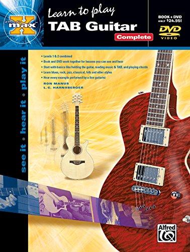 Alfred's Max Tab Guitar Complete: See It * Hear It * Play It, Book & DVD (Sleeve) (Alfred's Max Series)