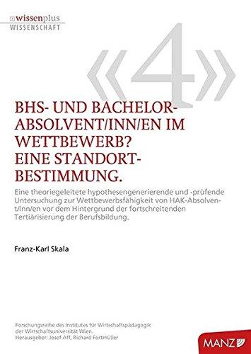 Absolvent/inn/en im Wettbewerb?: Eine Standortbestimmung. (Dissertation)