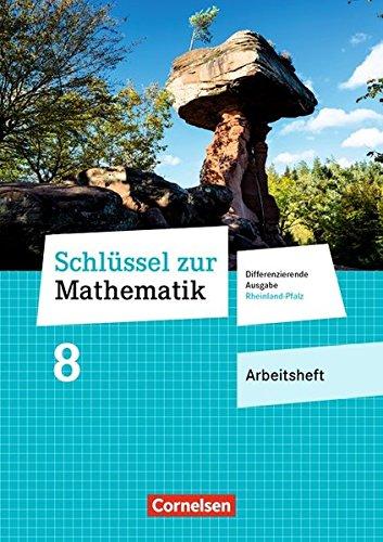 Schlüssel zur Mathematik - Differenzierende Ausgabe Rheinland-Pfalz / 8. Schuljahr - Arbeitsheft