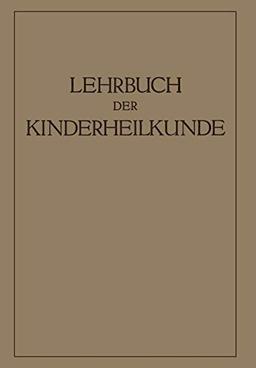 Lehrbuch der Kinderheilkunde