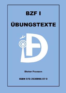 BZF I Übungstexte (Reihe: Flugfunksprechausbildung)