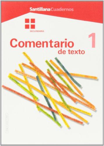 CUADERNO COMENTARIO DE TEXTO 1 ESO