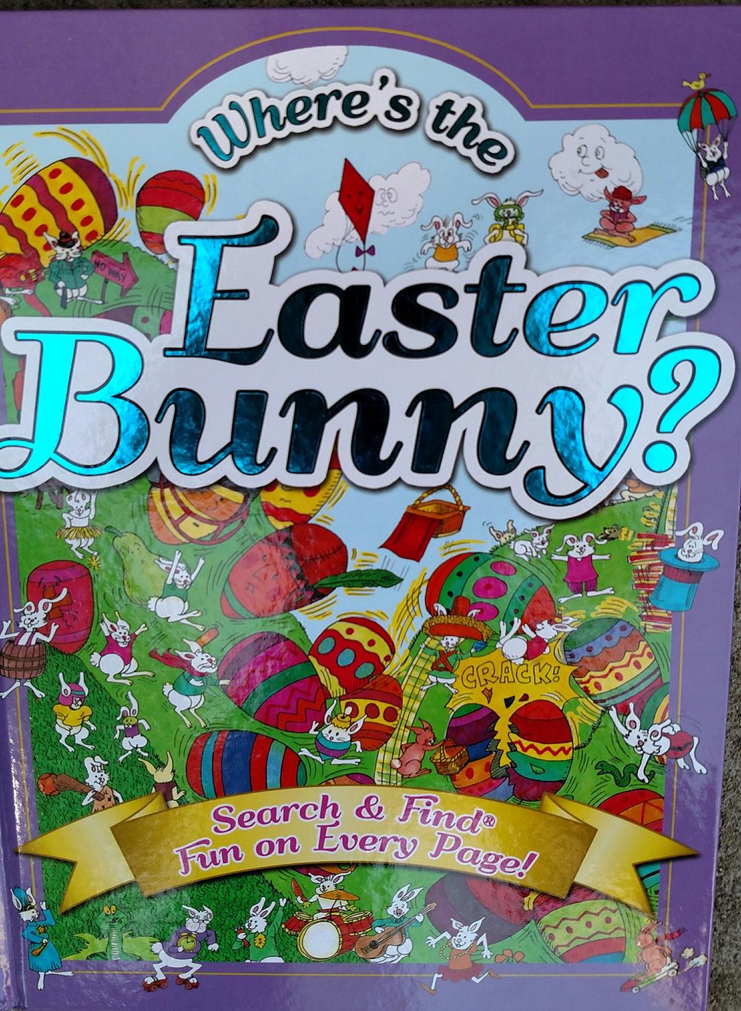 Where's the Easter Bunny? Search & Find Fun on Every Page!