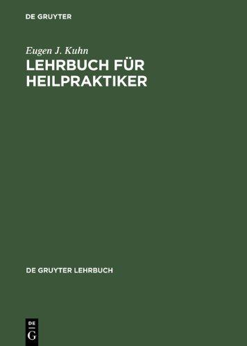 Lehrbuch für Heilpraktiker (de Gruyter Lehrbuch)