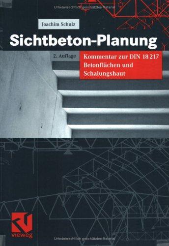 Sichtbeton - Planung