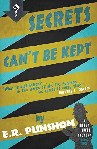 Secrets Can't be Kept: A Bobby Owen Mystery