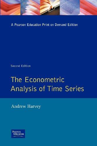 The Econometric Analysis of Time Series