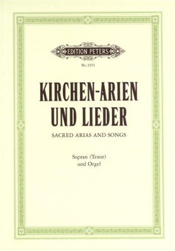 Kirchenarien + Lieder. Gesang, Orgel