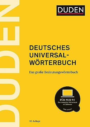 Duden – Deutsches Universalwörterbuch: Das große Bedeutungswörterbuch