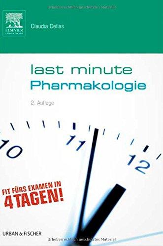 Last Minute Pharmakologie