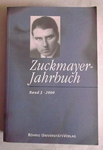 Zuckmayer-Jahrbuch: 2000