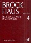 Brockhaus Enzyklopädie, 20., neubearb. Aufl., 24 Bde., Studienausg., Bd.4, Bron-Crn