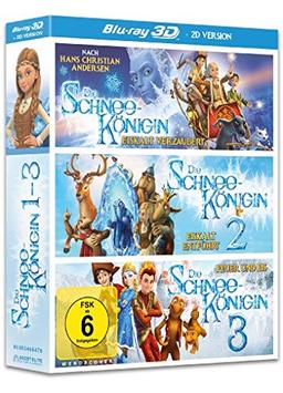 Die Schneekönigin 1-3 Box (3 Blu-ray 3D + 3 Blu-ray 2D)