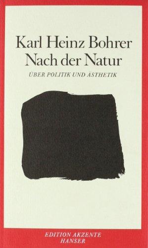 Nach der Natur. Über Politik und Ästhetik