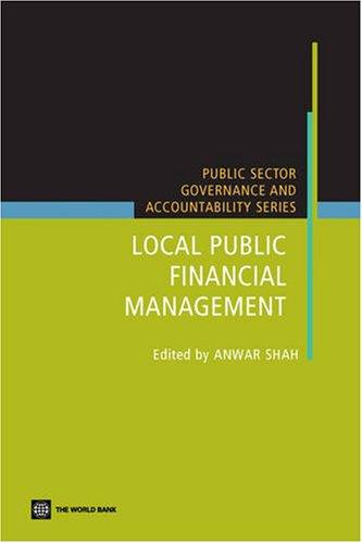 Local Public Financial Management (Public Sector Governance and Accountability)