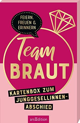 Team Braut: Kartenbox zum Junggesellinnenabschied