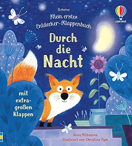 Mein erstes Entdecker-Klappenbuch: Durch die Nacht: mit extragroßen Klappen – Entdeckerbuch für Kinder ab 10 Monaten (Meine ersten Entdecker-Klappenbücher)