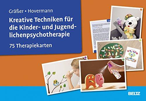 Kreative Techniken für die Kinder- und Jugendlichenpsychotherapie: 75 Therapiekarten. Kartenset mit 75 Bildkarten und 36-seitigem Booklet. Mit Online-Material