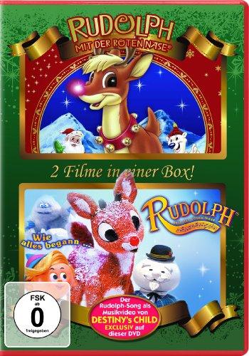 Rudolph mit der roten Nase / Rudolph mit der roten Nase: Wie alles begann [2 DVDs]