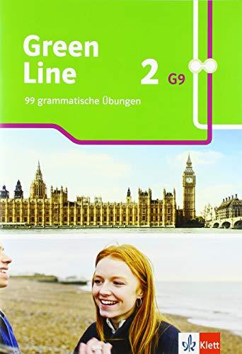 Green Line 2 G9: 99 grammatische Übungen. Arbeitsheft mit Lösungen Klasse 6 (Green Line G9. Ausgabe ab 2019)