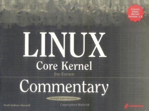 Linux Core Kernel Commentary with CDROM (Canadian Maps)