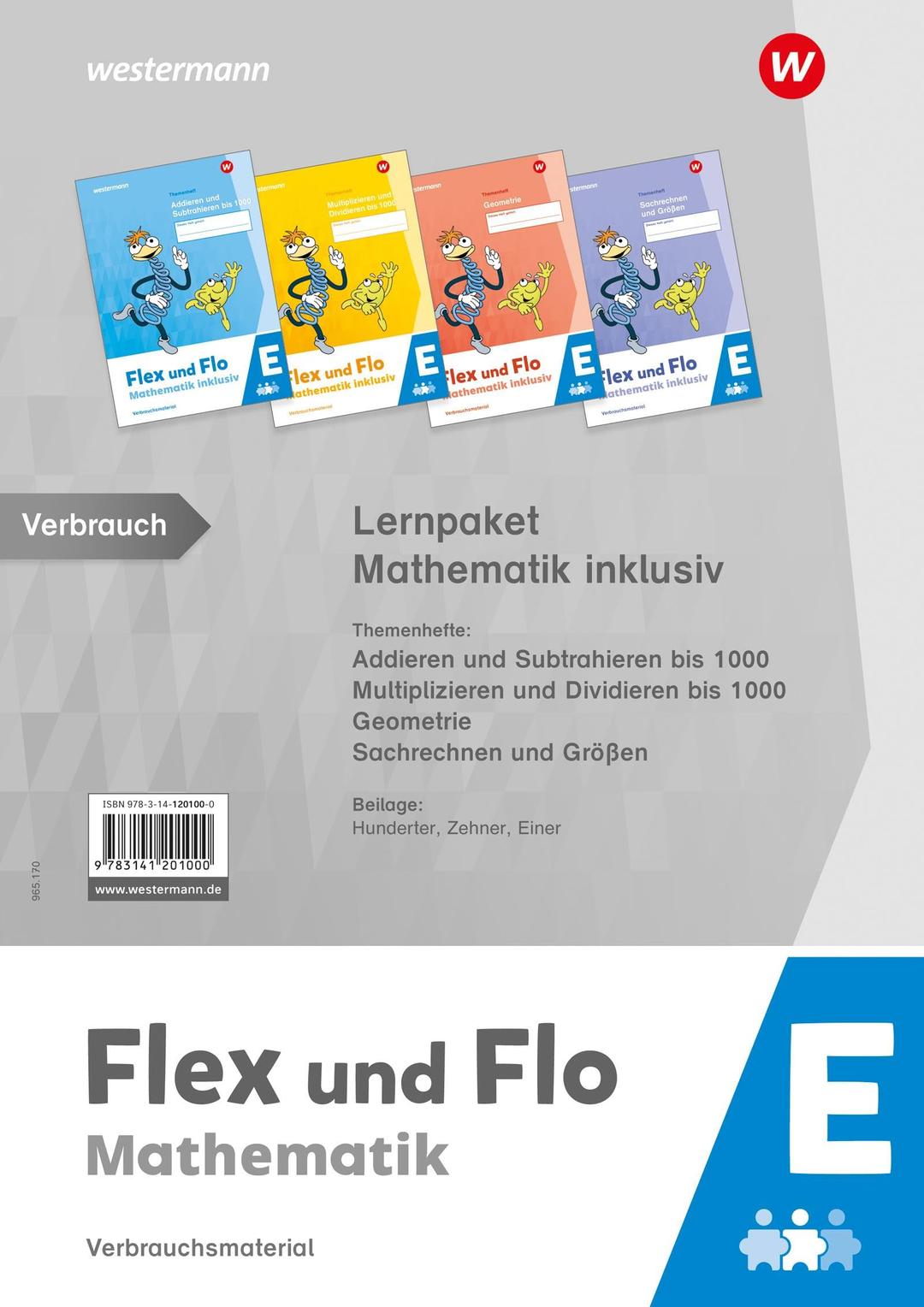 Flex und Flo - Mathematik inklusiv Ausgabe 2021: Lernpaket Mathematik inklusiv E