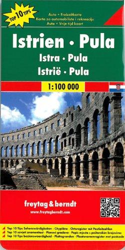 Freytag Berndt Autokarten, Istrien - Pula - Maßstab 1:100 000