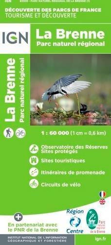 Parque Nationale de la Brenne 1 : 60 000 (Ign Map)