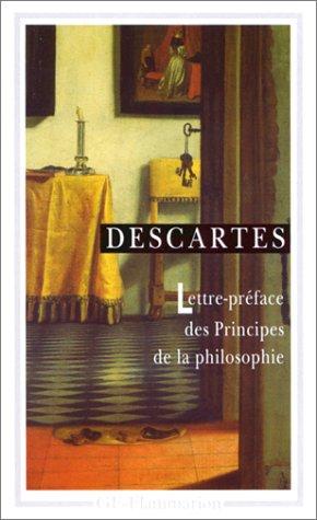 Lettre-préface des Principes de la philosophie