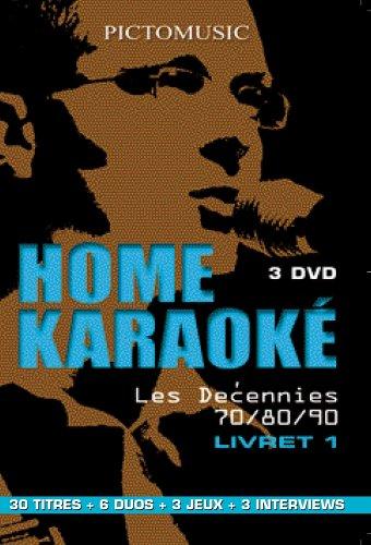 Coffret home karaoké : les décénnies 70/80/90, vol. 1 [FR Import]